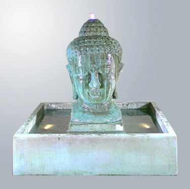 Giannini Garden Serene Buddha Courtyard Fountain
